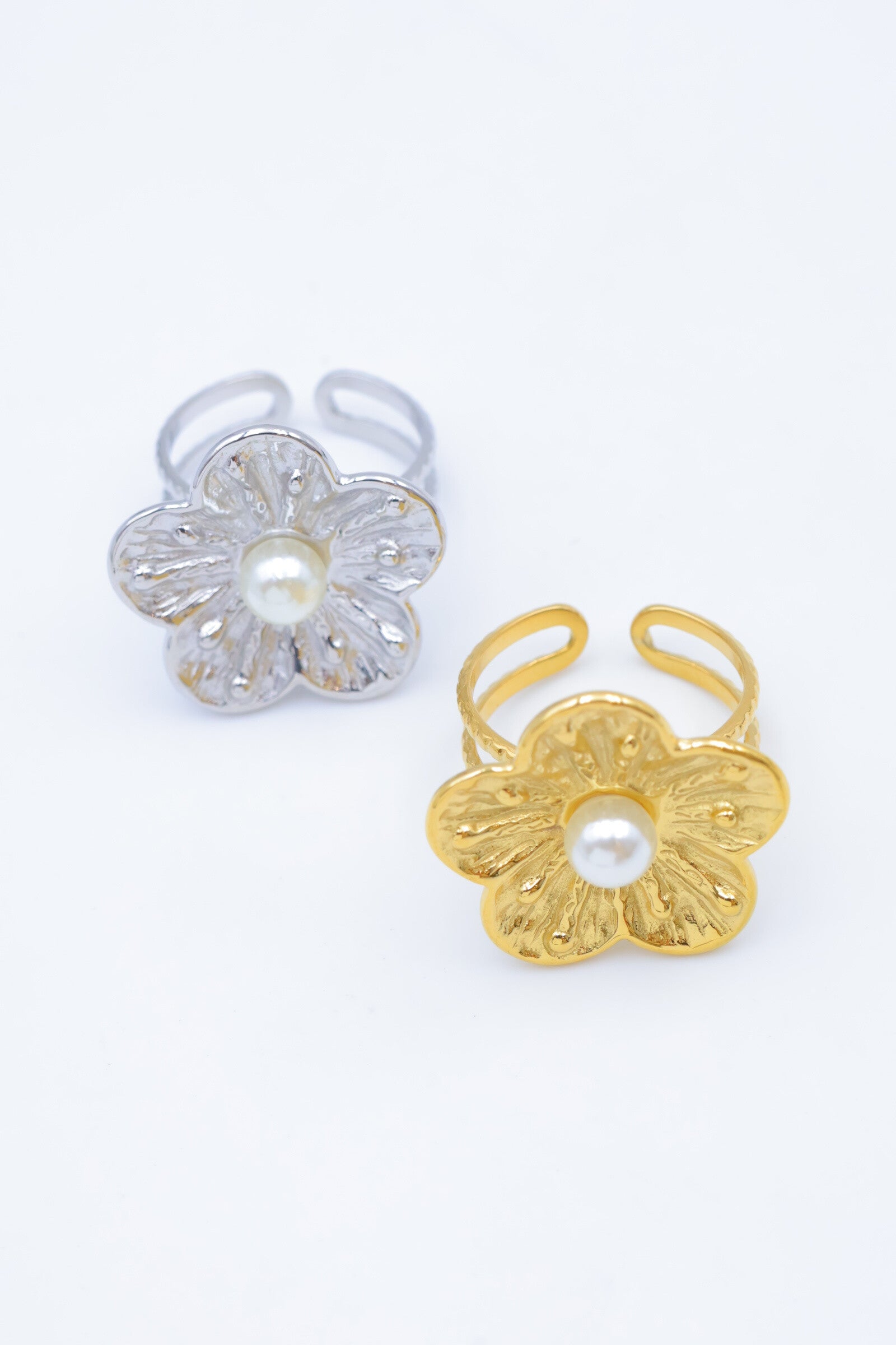 Bague en acier inoxydable ajustable - DORÉ