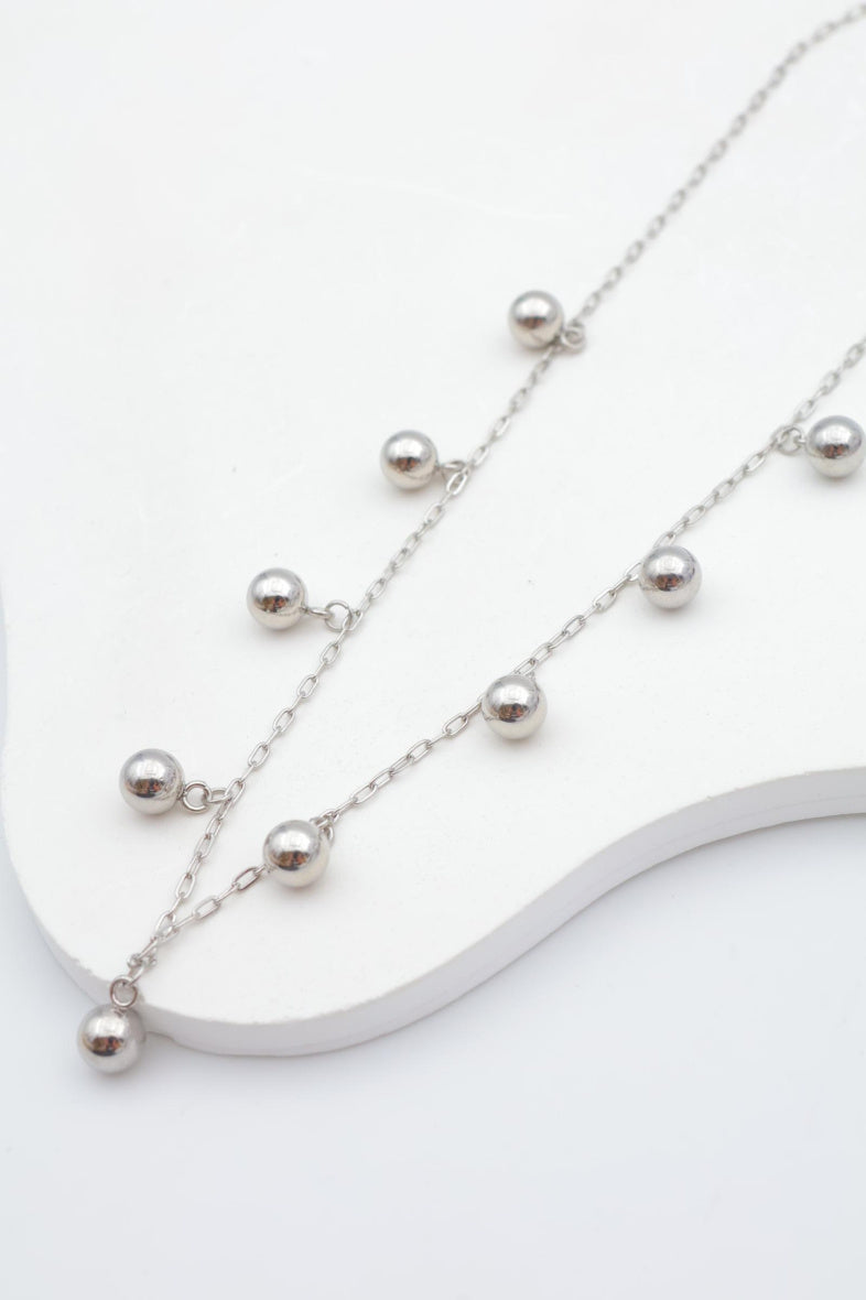 Collier en acier inoxydable - ARGENT