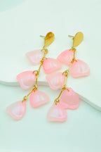 Boucles d'oreilles en acier inoxydable - ROSE