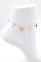 Chaîne de cheville en acier inoxydable - ROSE