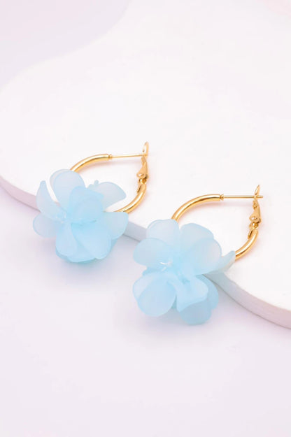 Boucles d’oreilles en acier inoxydable