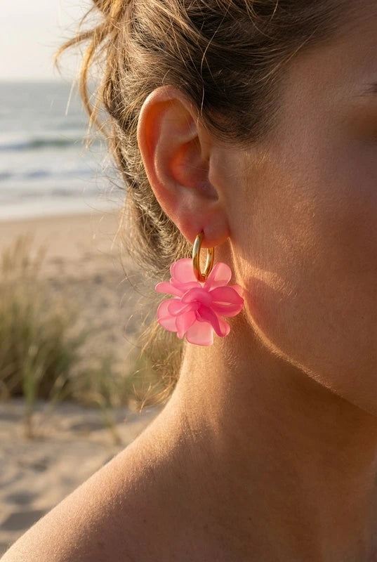 Boucles d’oreilles en acier inoxydable