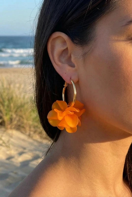 Boucles d’oreilles en acier inoxydable