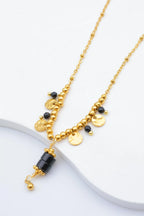 Collier en acier inoxydable - NOIR