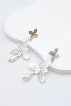 Boucles d'oreilles en acier inoxydable - ARGENT