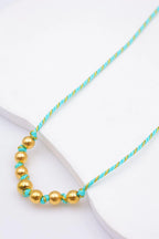 Collier en acier inoxydable - BLEU