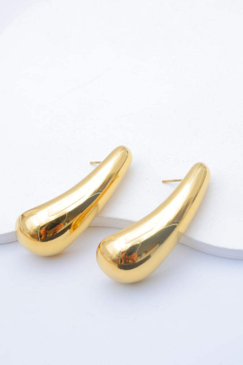 Boucles d'oreilles en acier inoxydable - DORÉ