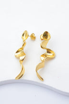 Boucles d'oreilles en acier inoxydable - DORÉ