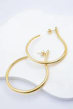 Boucles d'oreilles en acier inoxydable - DORÉ