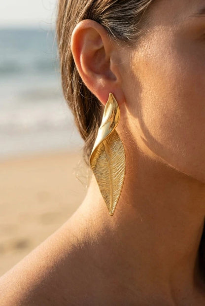 Boucles d’oreilles en acier inoxydable