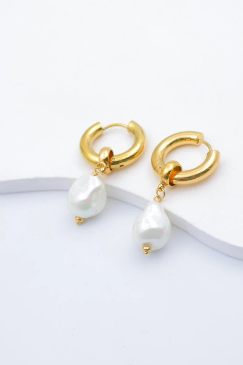 Boucles d’oreilles en acier inoxydable