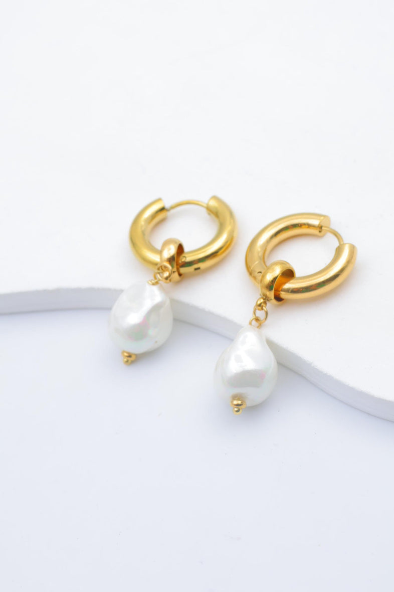 Boucles d'oreilles en acier inoxydable - DORÉ