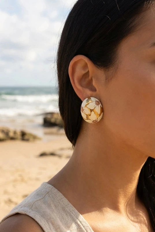 Boucles d’oreilles en acier inoxydable
