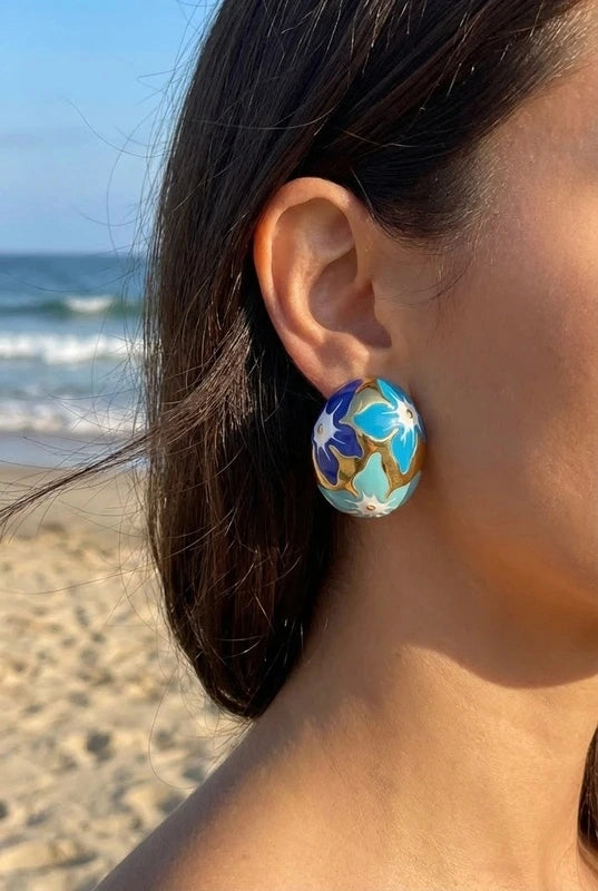 Boucles d’oreilles en acier inoxydable
