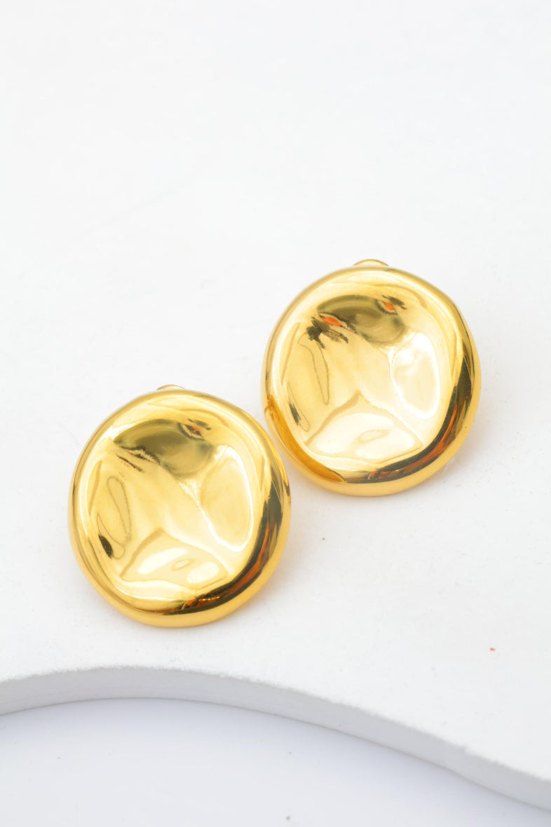 Boucles d'oreilles en acier inoxydable - DORÉ