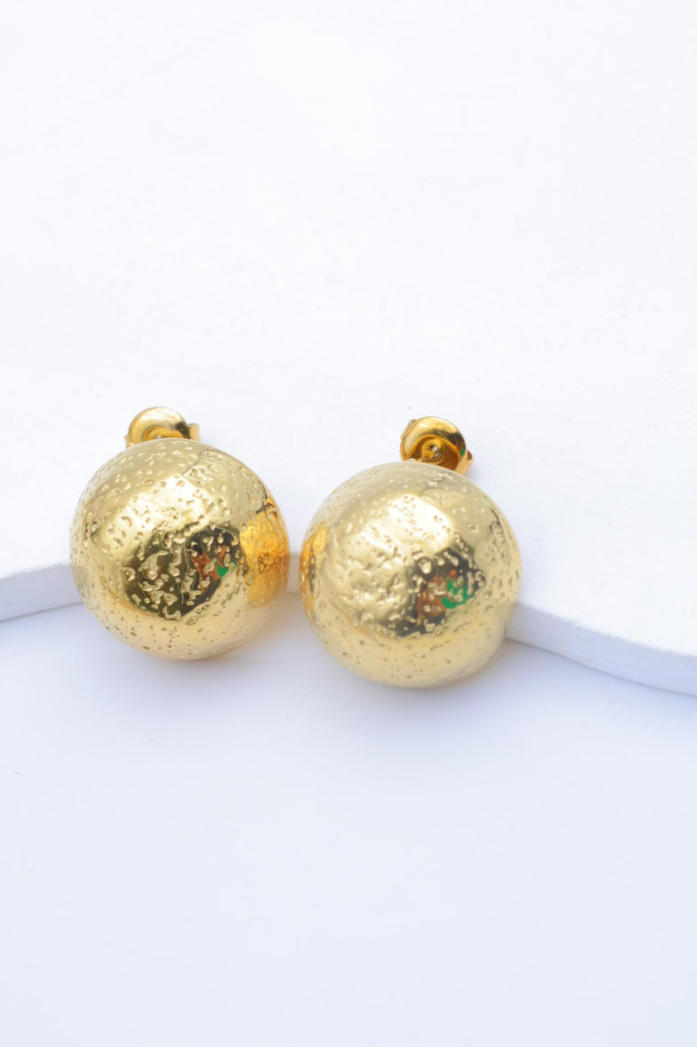 Boucles d'oreilles en acier inoxydable - DORÉ