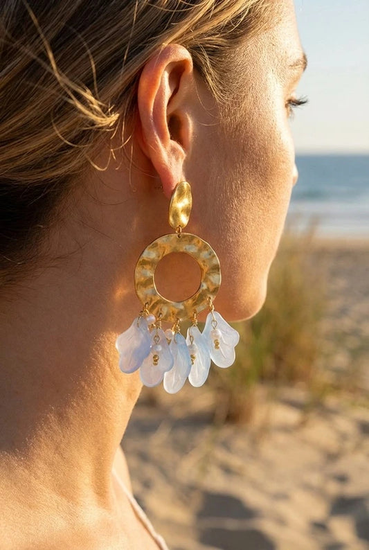 Boucles d’oreilles en acier inoxydable
