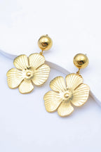 Boucles d'oreilles en acier inoxydable - DORÉ