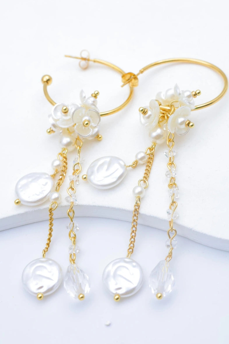 Boucles d'oreilles en acier inoxydable - DORÉ