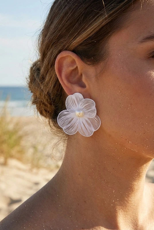 Boucles d’oreilles en acier inoxydable