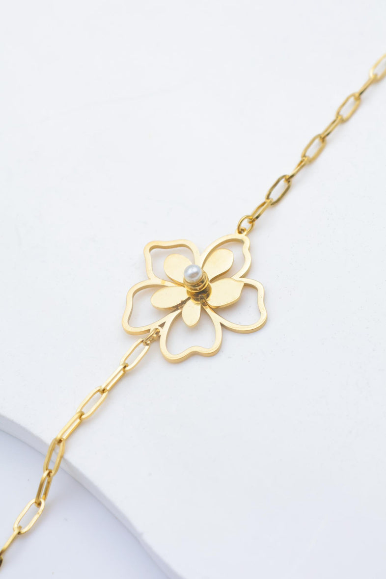 Bracelet en acier inoxydable - BLANC