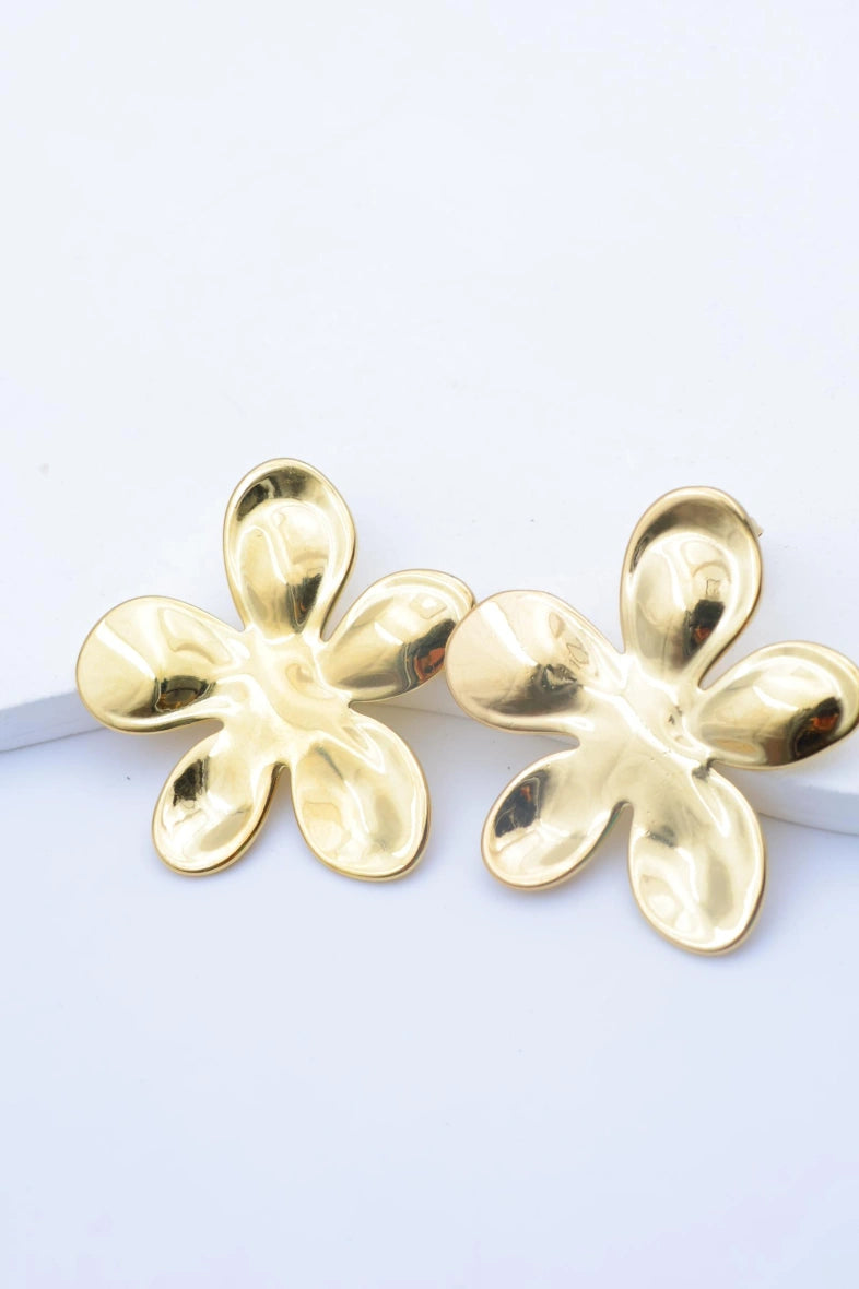 Boucles d'oreilles en acier inoxydable - DORÉ