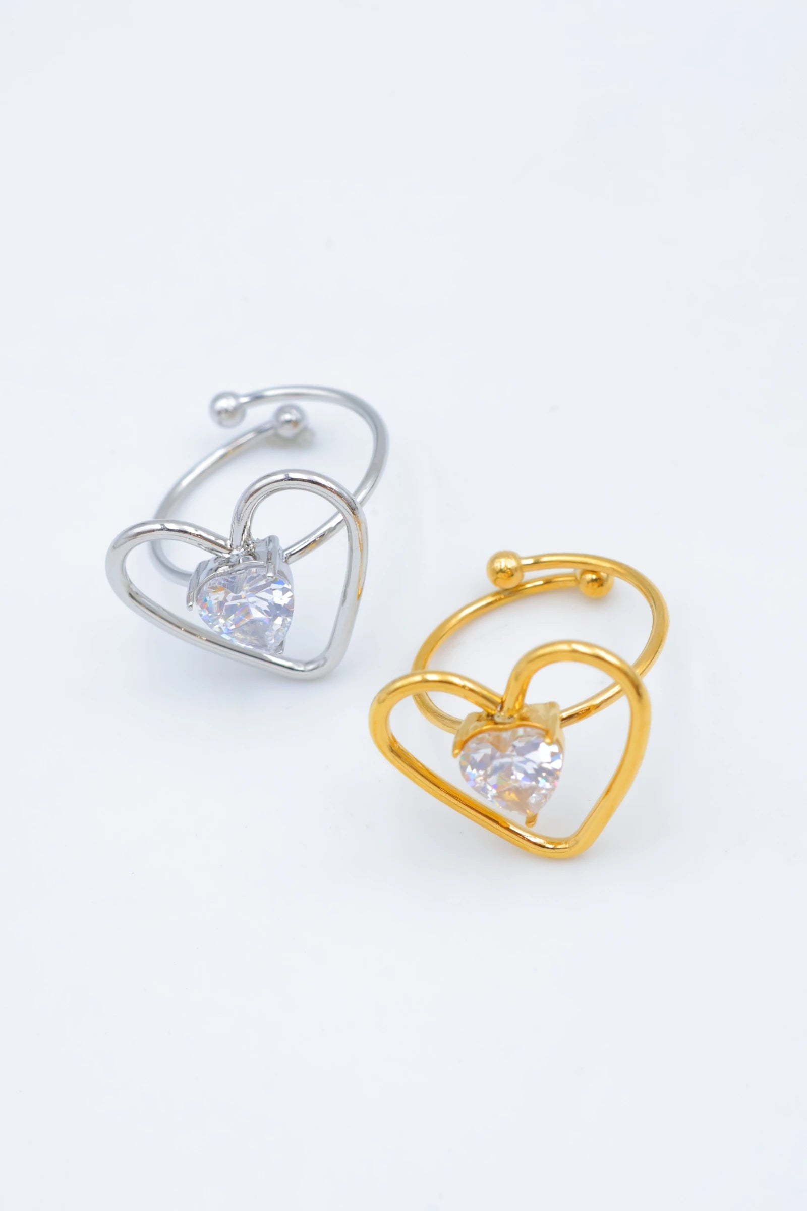 Bague en acier inoxydable ajustable - DORÉ