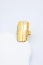 Bague en acier inoxydable ajustable - DORÉ