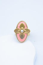 Bague en acier inoxydable ajustable - ROSE