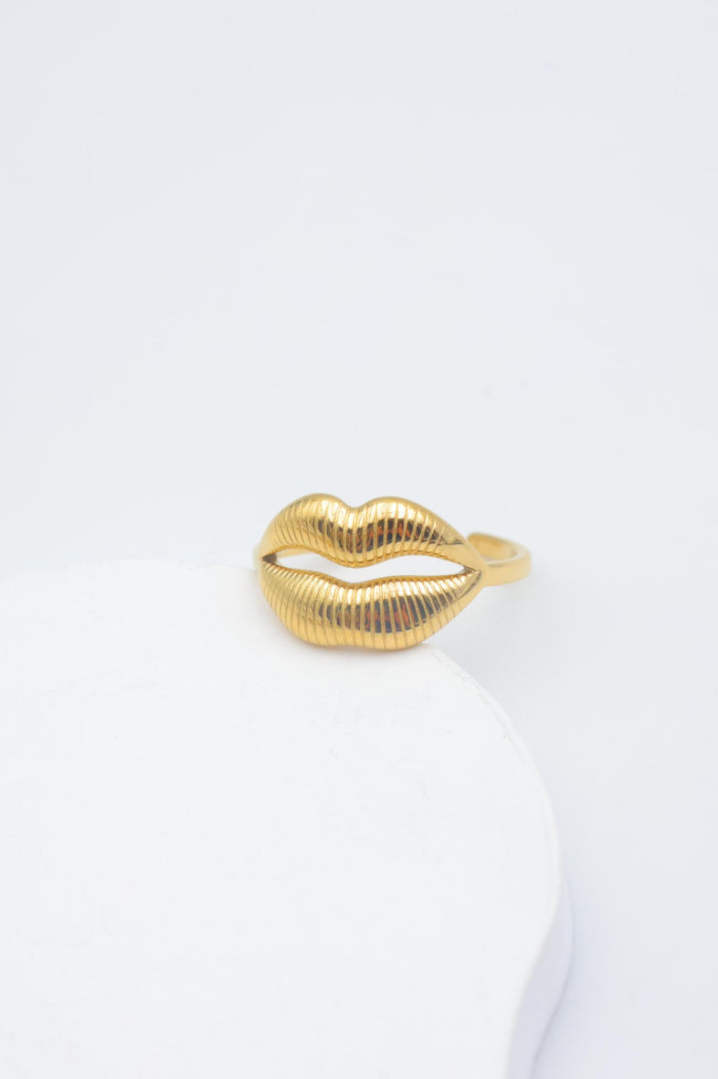 Bague en acier inoxydable ajustable - DORÉ