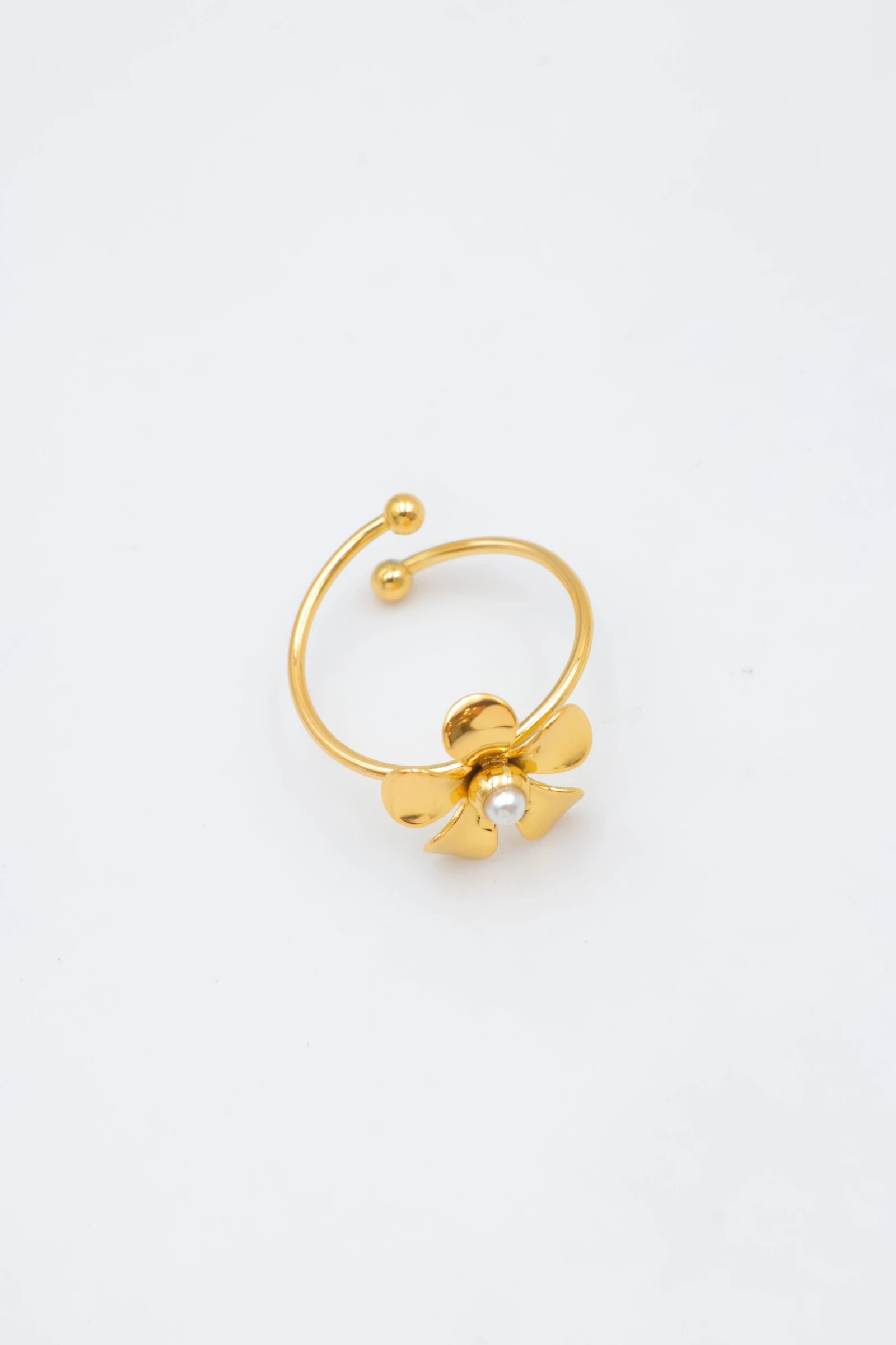 Bague en acier inoxydable ajustable - DORÉ