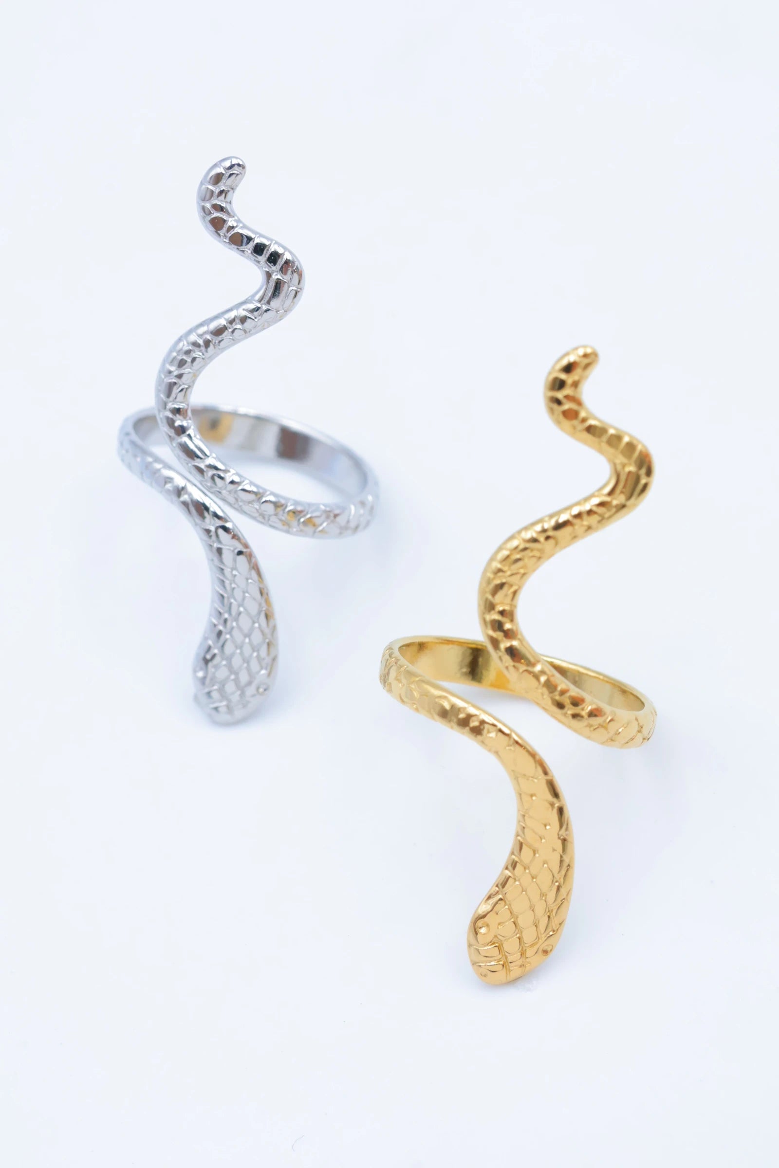 Bague en acier inoxydable ajustable - DORÉ
