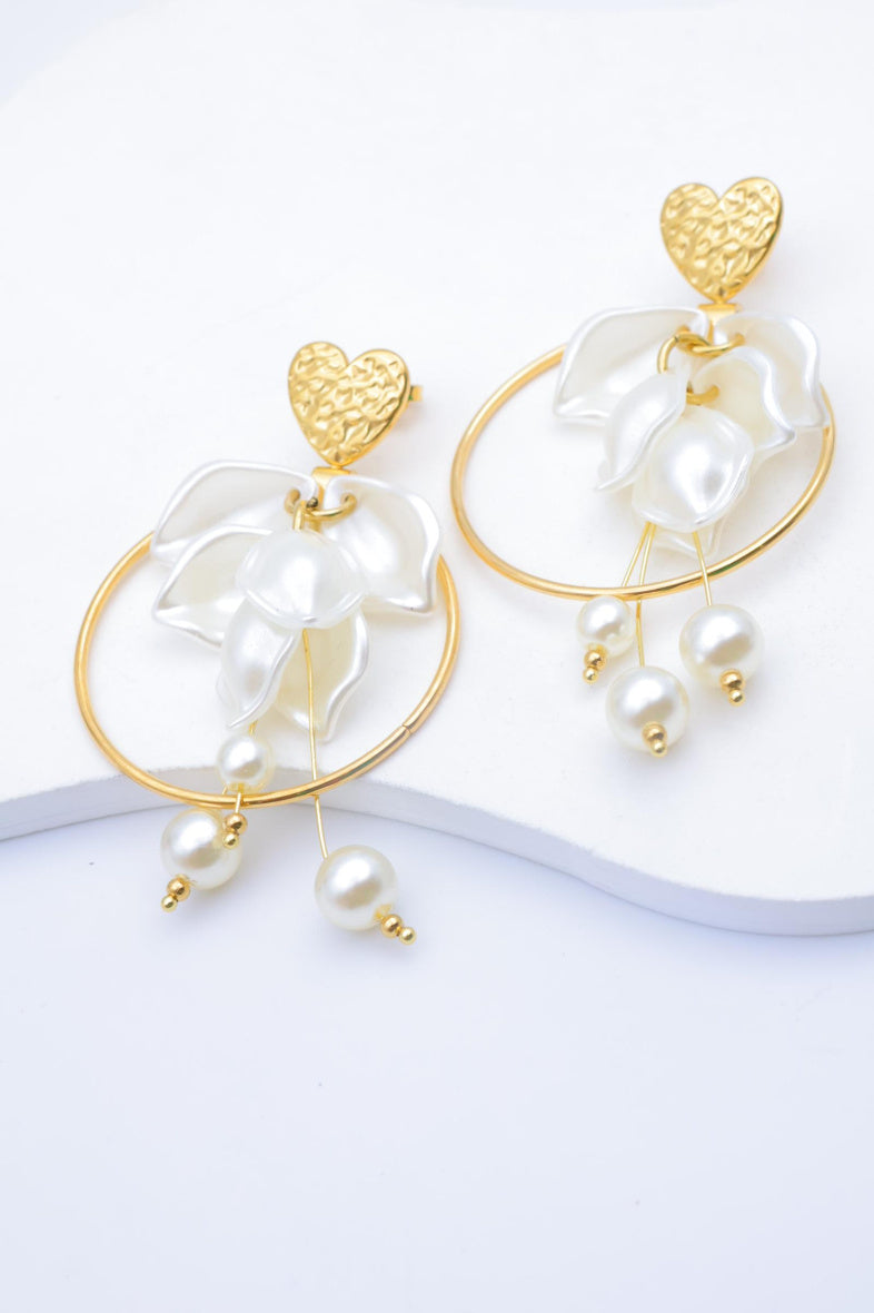 Boucles d'oreilles en acier inoxydable - DORÉ