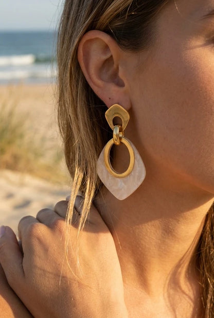 Boucles d’oreilles en acier inoxydable