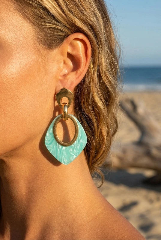 Boucles d’oreilles en acier inoxydable