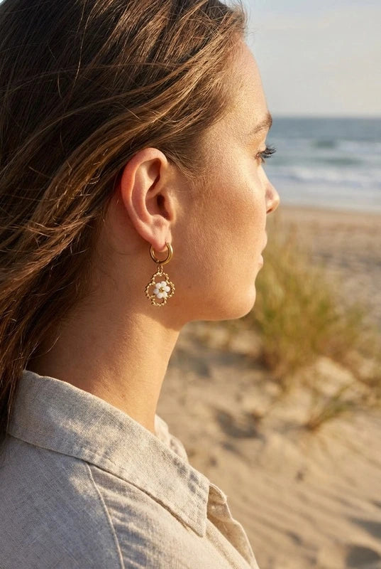 Boucles d’oreilles en acier inoxydable