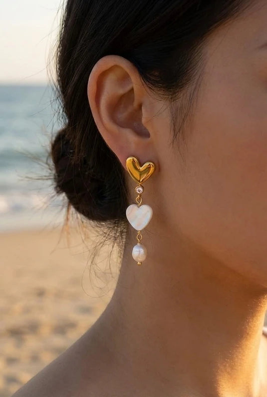 Boucles d’oreilles en acier inoxydable