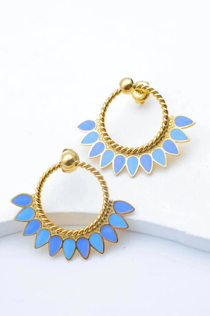 Boucles d’oreilles en acier inoxydable