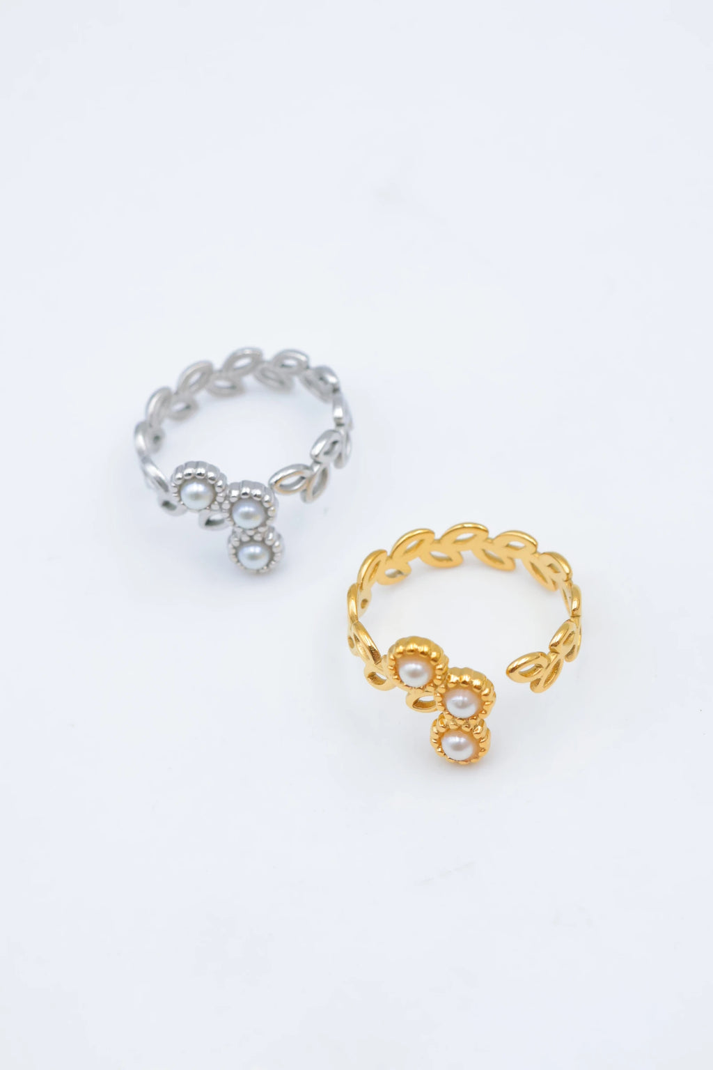 Bague en acier inoxydable ajustable - DORÉ