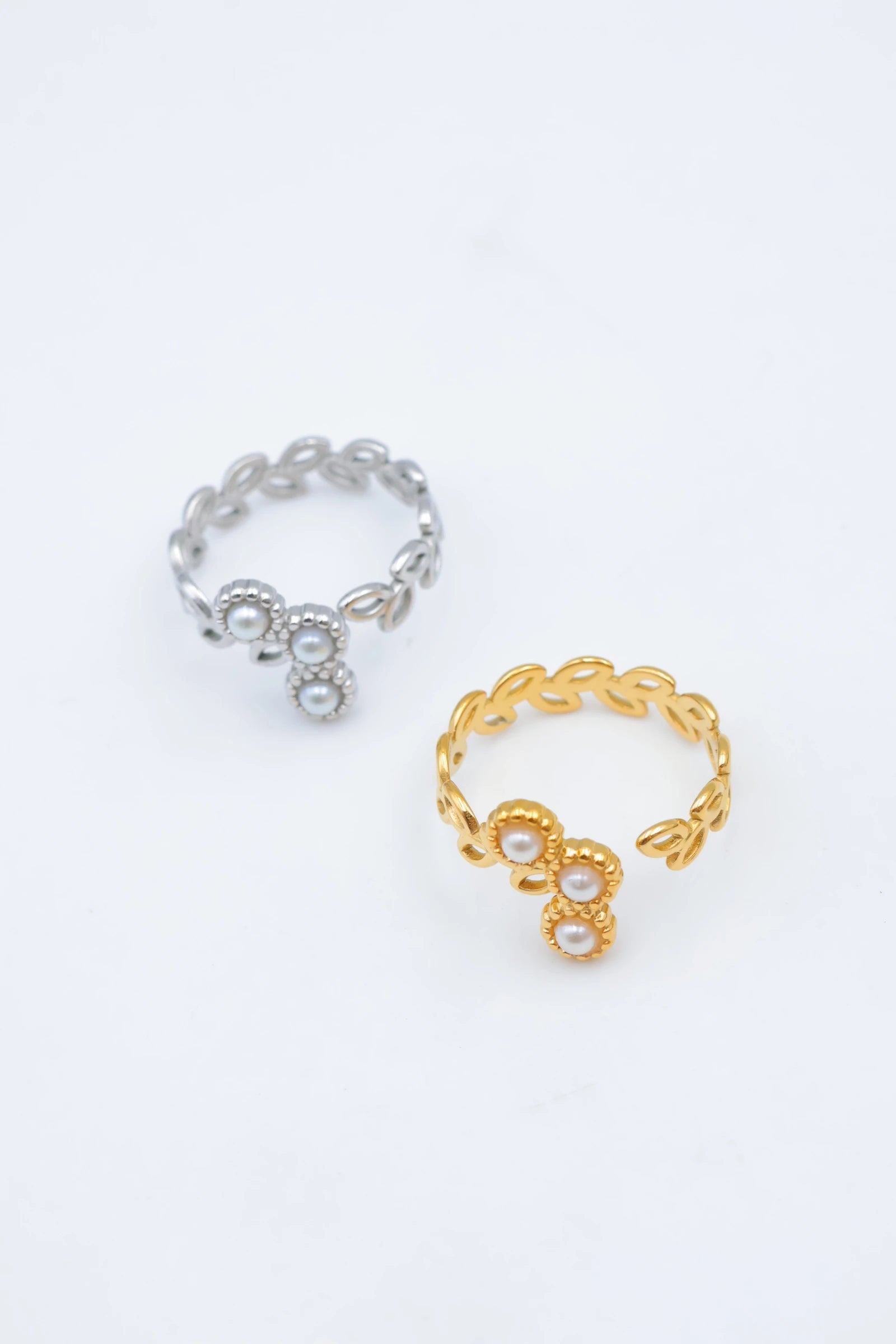 Bague en acier inoxydable ajustable - DORÉ