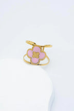 Bague en acier inoxydable ajustable - ROSE