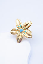 Bague en acier inoxydable ajustable - BLEU