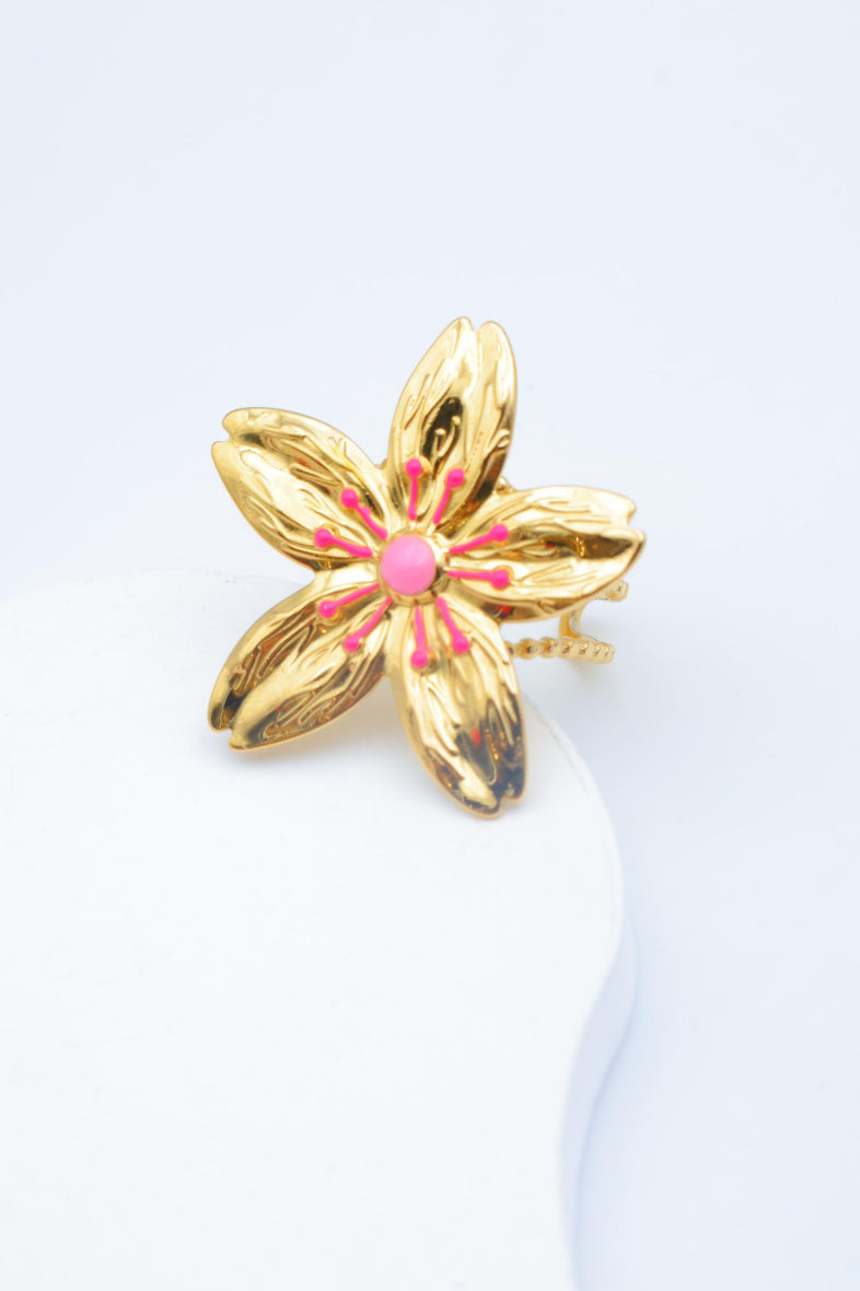 Bague en acier inoxydable ajustable - ROSE