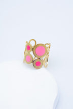 Bague en acier inoxydable ajustable - ROSE