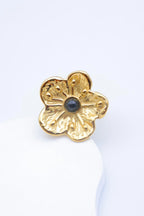 Bague en acier inoxydable ajustable - NOIR