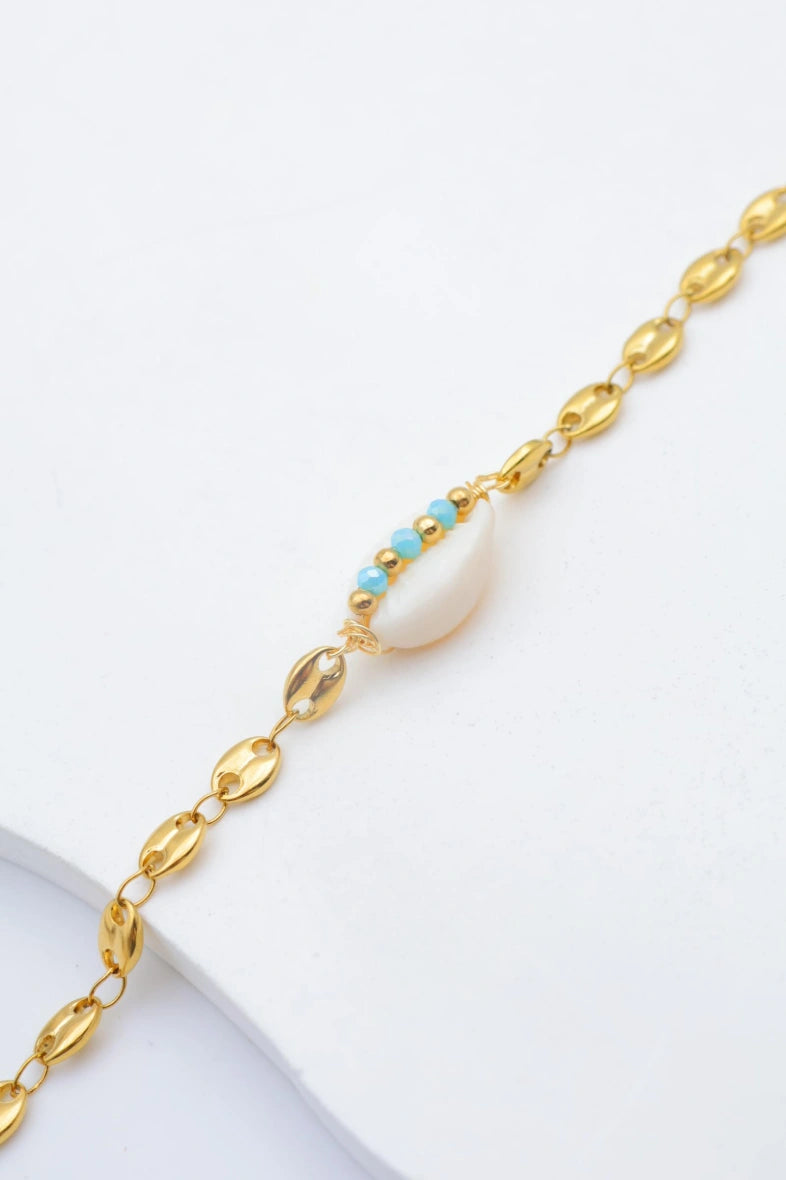 Bracelet en acier inoxydable - BLEU