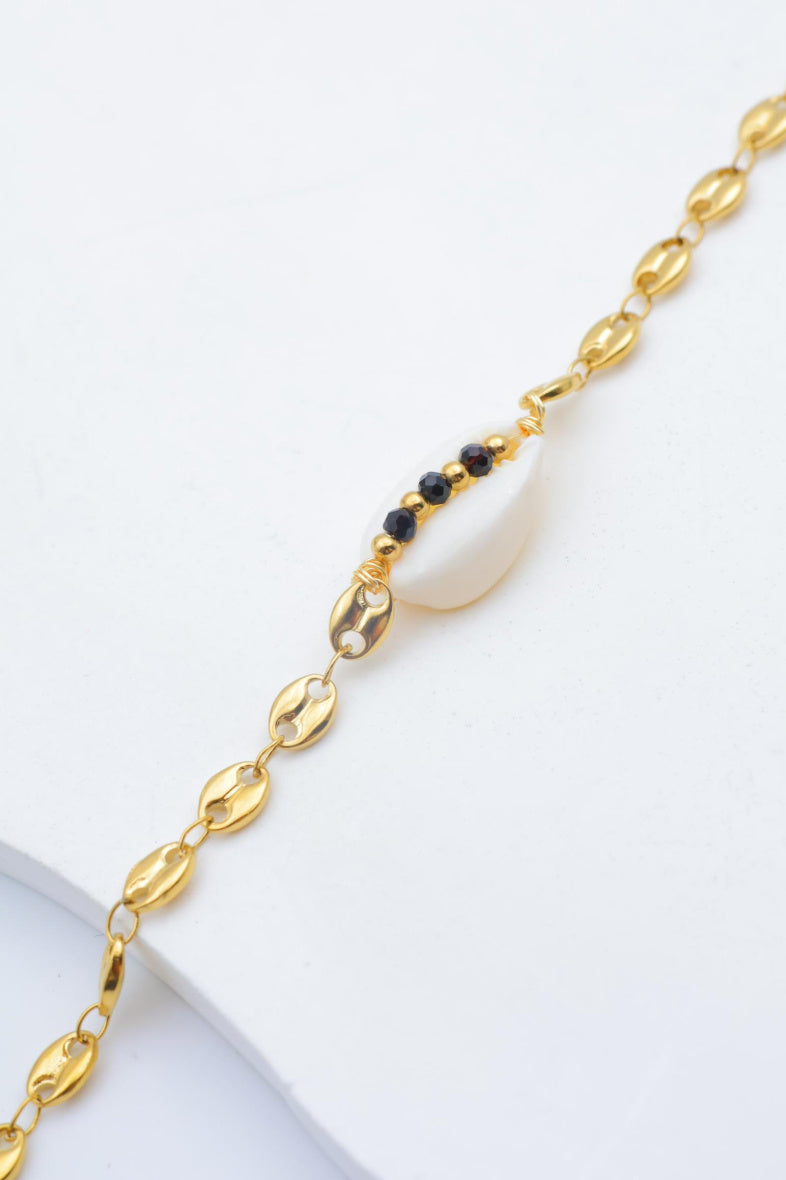Bracelet en acier inoxydable - NOIR