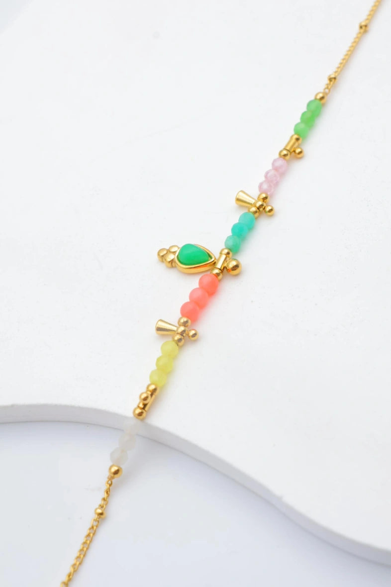 Bracelet en acier inoxydable - MULTICOLORE