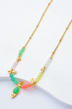 Collier en acier inoxydable - MULTICOLORE