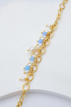 Bracelet en acier inoxydable - BLEU
